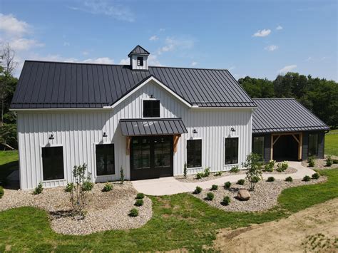 aqua board and batten house with metal roof|board and batten roof design.